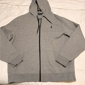Polo Ralph Lauren Gray Zip-Up Sweater